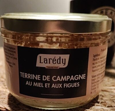 Terrine de campagne au miel et aux figues