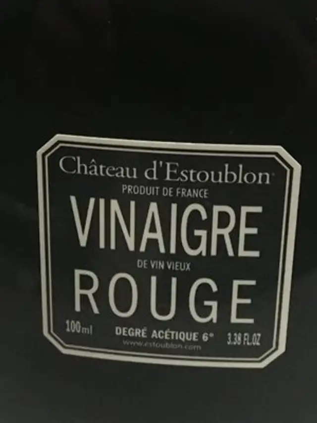 Vinaigre de vin vieux