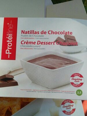 Natillas de chocolate