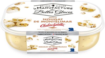 Crème glacée au nougat de Montélimar de chez Chabert & Guillot