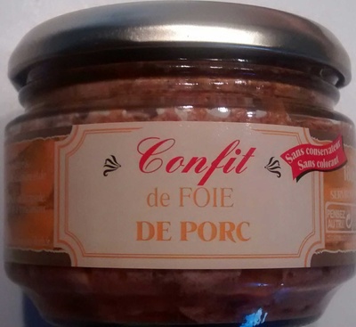 Confit de foie de porc