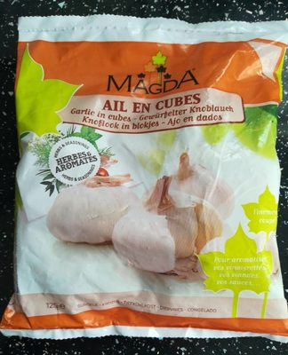 Ail en cubes