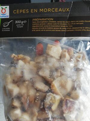 Cèpes en morceaux
