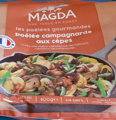 poêlée campagnarde aux cèpes