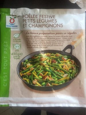 Poêlée festive petits légumes et champignons