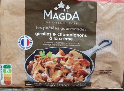 Girolles et champignons à la crème