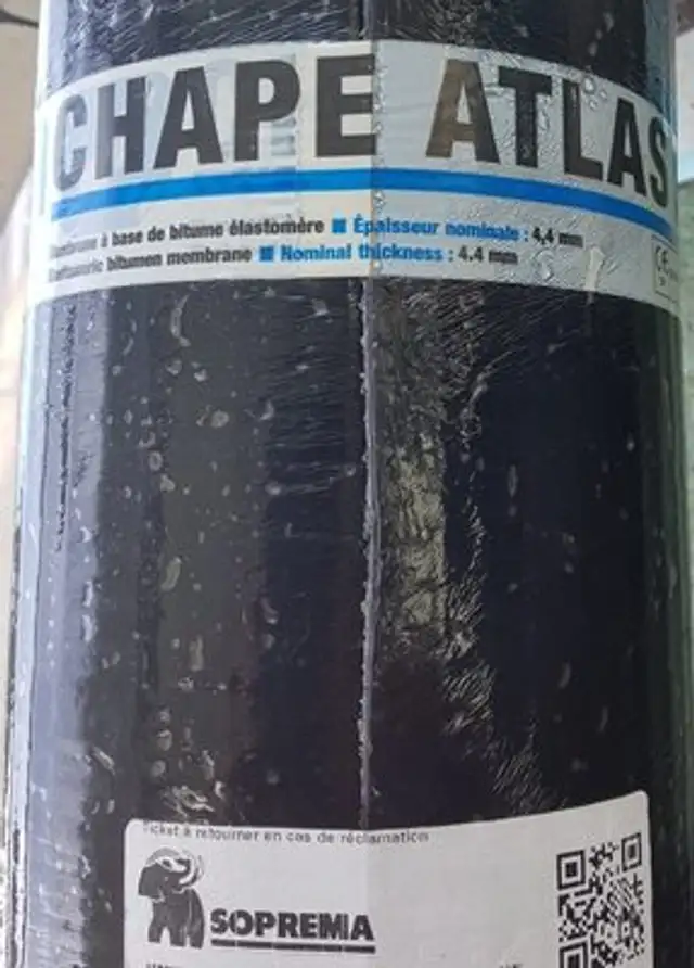 Chape atlas AR ingredients label