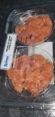Tartares de saumon citron & aneth nutrition facts table