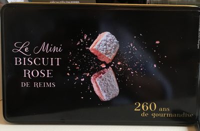 Le Mini biscuit rose de Reims