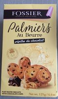 Palmier au Beurre avec Pépites de Chocolat