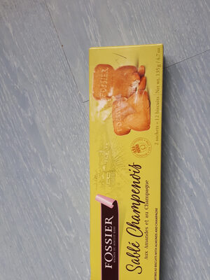 Sablé champenois aux Amandes et au Champagne