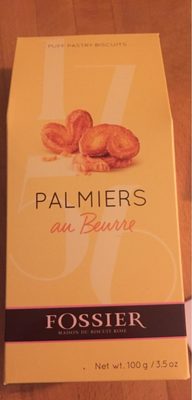 Palmiers au beurre