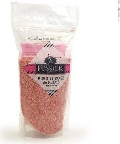 Poudre de biscuits roses