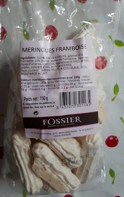 Meringues framboise