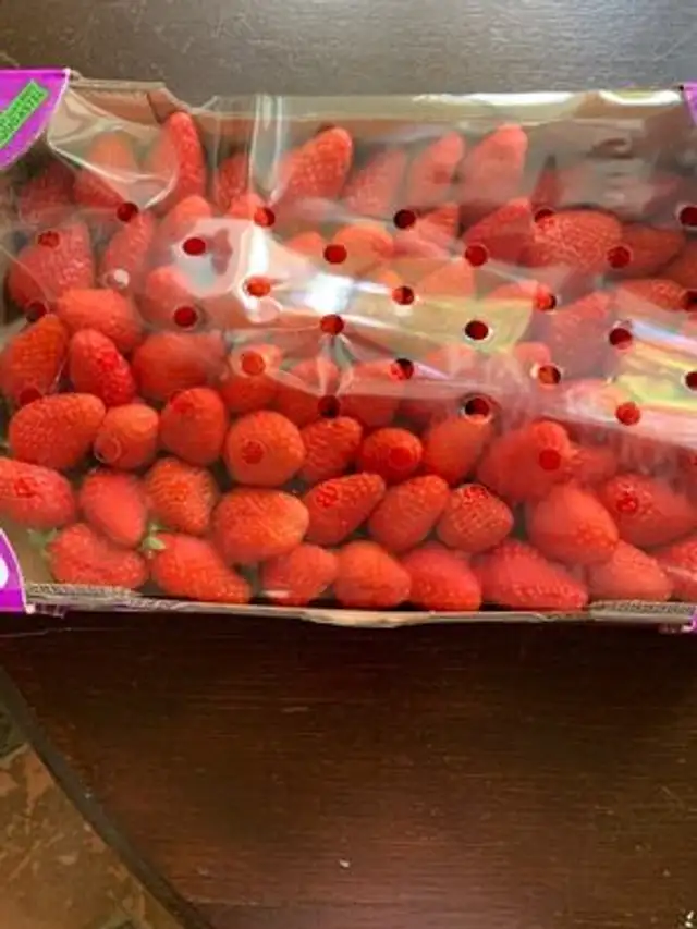 Fraises Garigette nutrition facts table