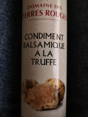 Condiments balsamique à la truffe