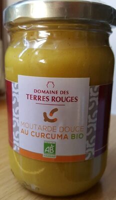 Moutarde douce au curcuma BIO