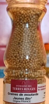 Graines de moutarde jaunes bio