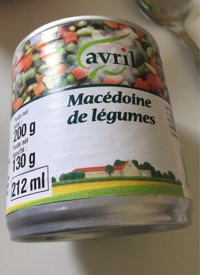 Macedoine de legumes