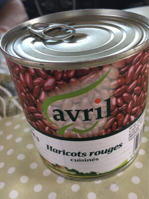 Haricots rouges front packaging