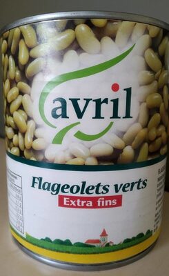 Flageolets verts extra fins front packaging