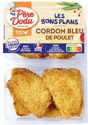 Cordons bleus de  poulet - Les bons plans  X10