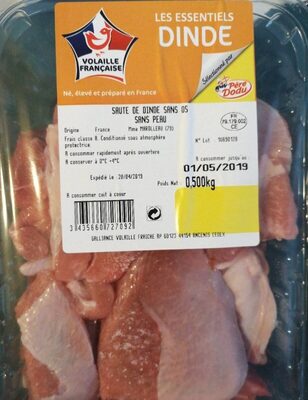 Saute de dinde sans peau sans os