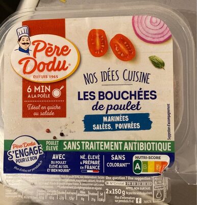 Les bouchées de poulet