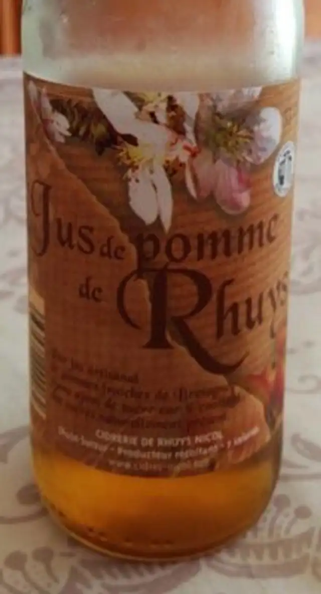 Jus de pomme de rhuys