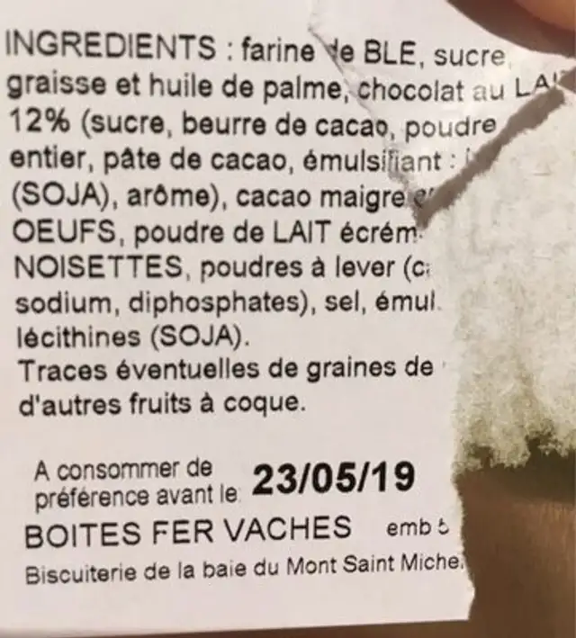 Stanley Servante Mobile Xl ingredients label