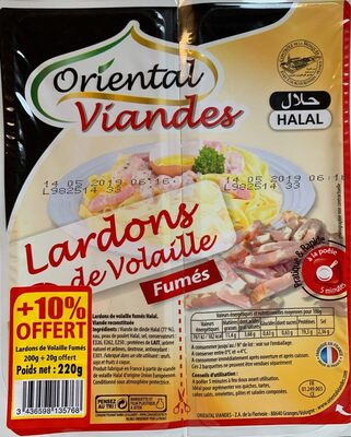 Lardon de volaille (Fumés)
