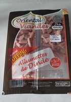 Allumette de dinde halal