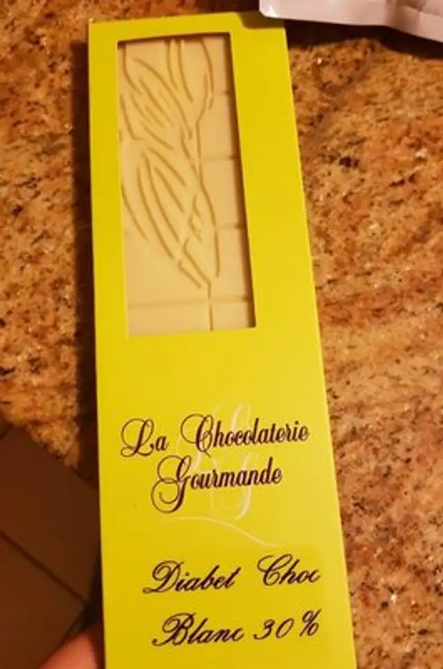 Diabète Chocolat Blanc