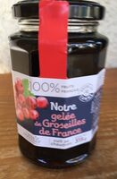 Confiture gelee de groseille de france