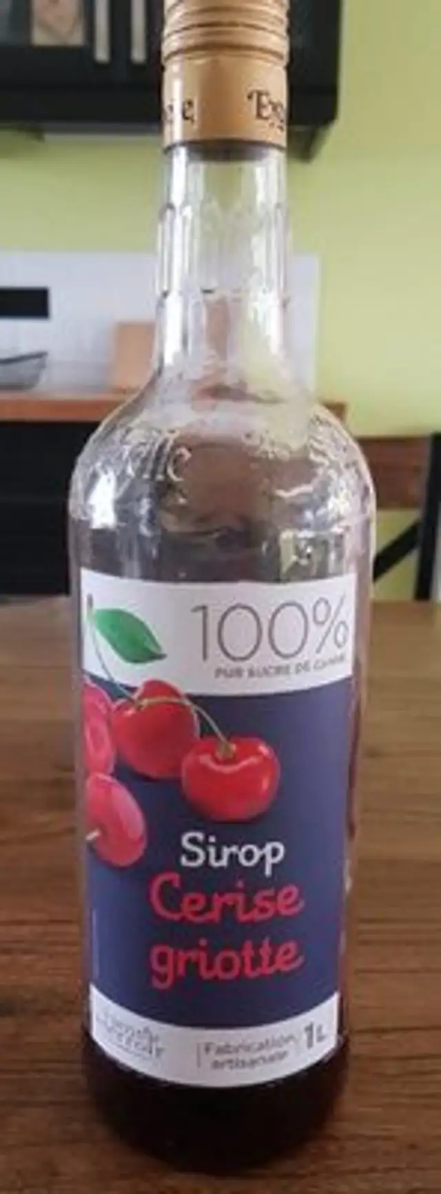 Sirop cerise griotte