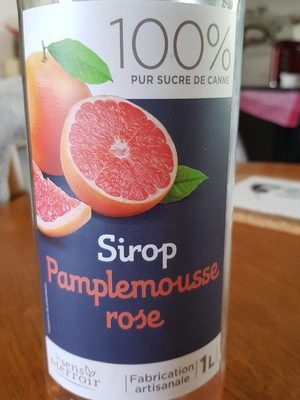 sirop pamplemousse rose