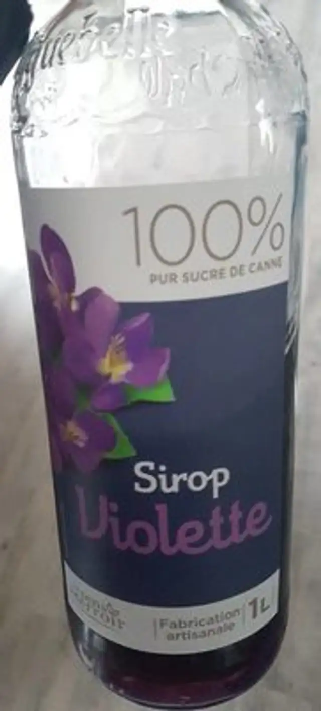 Sirop violette