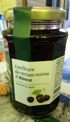 Confiture de cerises noires d'Alsace