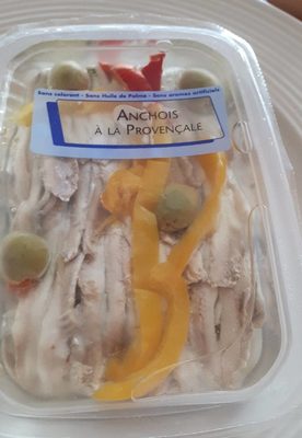 Anchois à la provençale front packaging