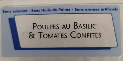 Poulpe au basilic & tomates confites "GIL"