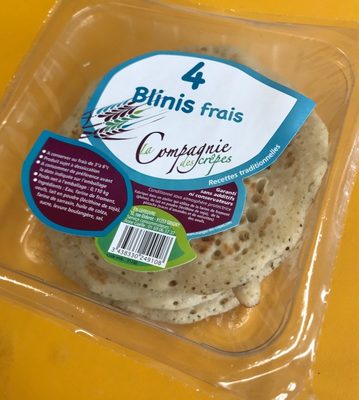 4 Blinis Frais