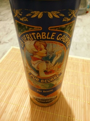 La véritable gaufre pur beurre front packaging