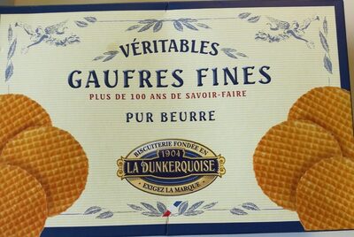 Véritables gaufres fines
