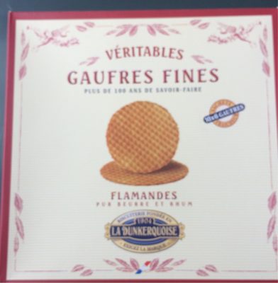 Les veritables gaufres fines