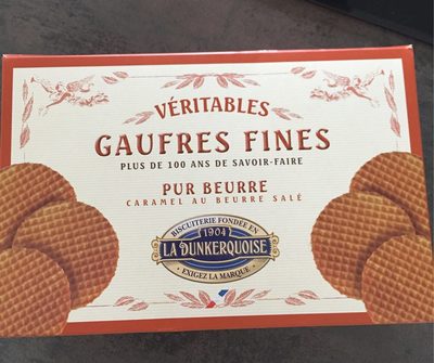 Gaufres Fines front packaging