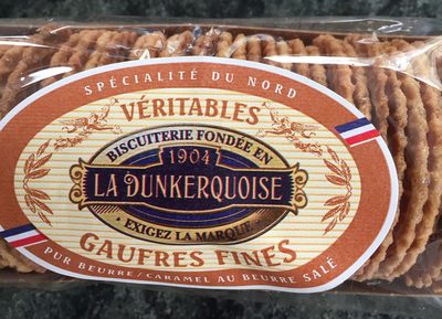Gaufres fines caramel beurre salé