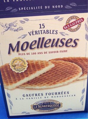 GAUFRES FOURREES VANILLE