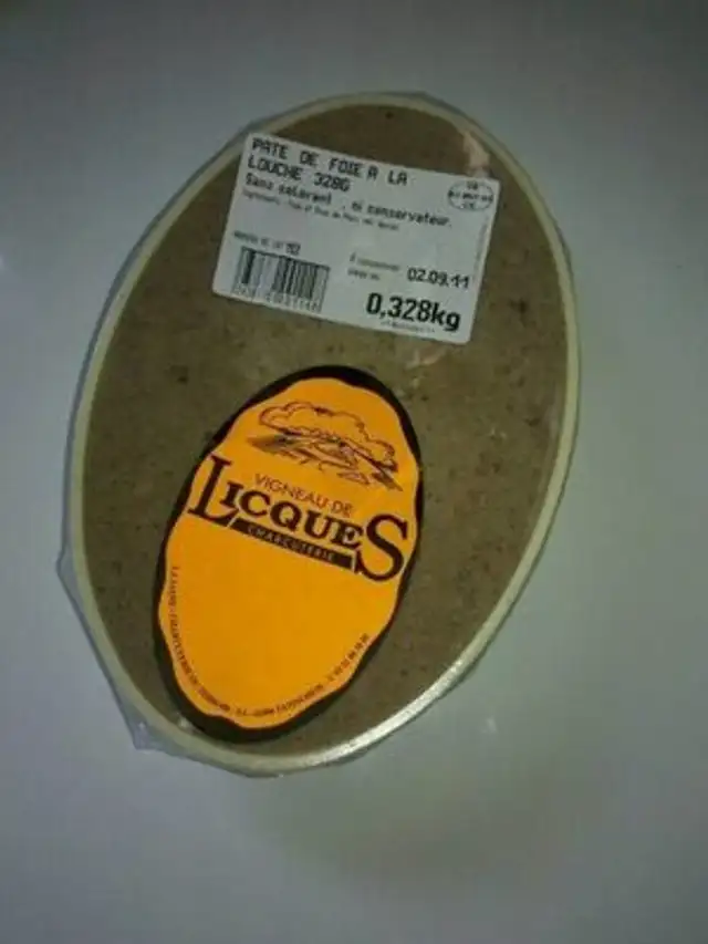 Paté De Foie à La Louche 328 kg