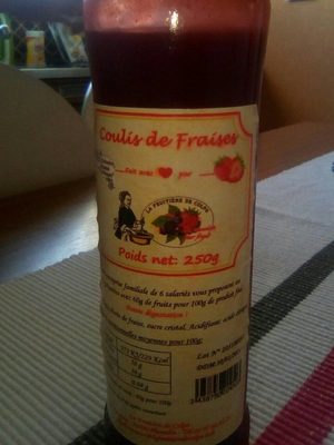 Coulis de fraise