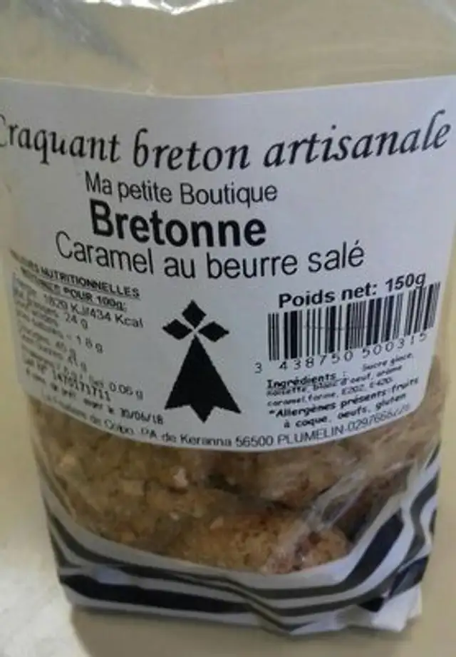 Craquant breton artisanale
